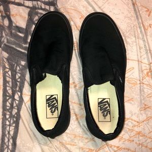 Vans slide on shoes size 8.5